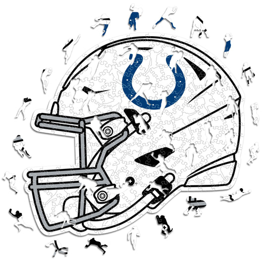 Indianapolis Colts™ Helmet - Wooden Puzzle