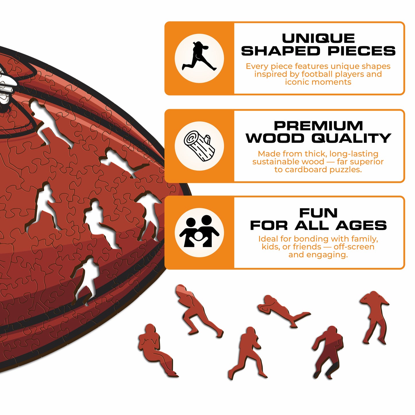 Jacksonville Jaguars™ - Wooden Puzzle