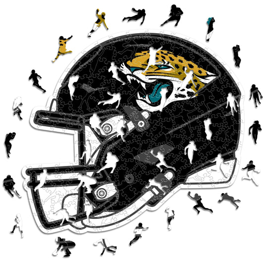 Jacksonville Jaguars™ Helmet - Wooden Puzzle