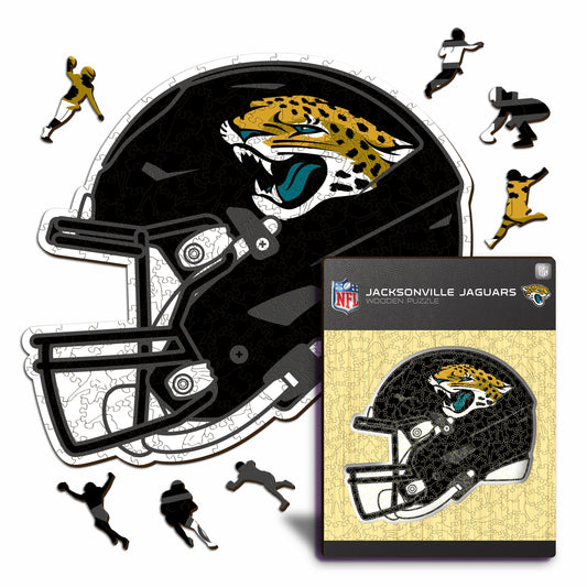 Jacksonville Jaguars™ Helmet - Wooden Puzzle