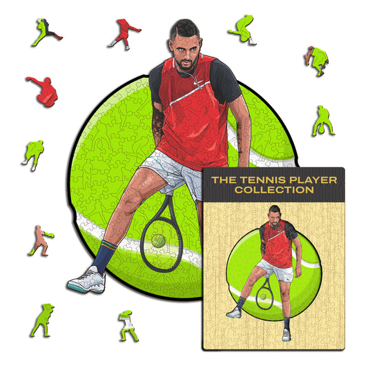 Nick Kyrgios - Wooden Puzzle