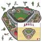 Los Angeles Dodgers™ Angel Stadium Wooden Puzzle