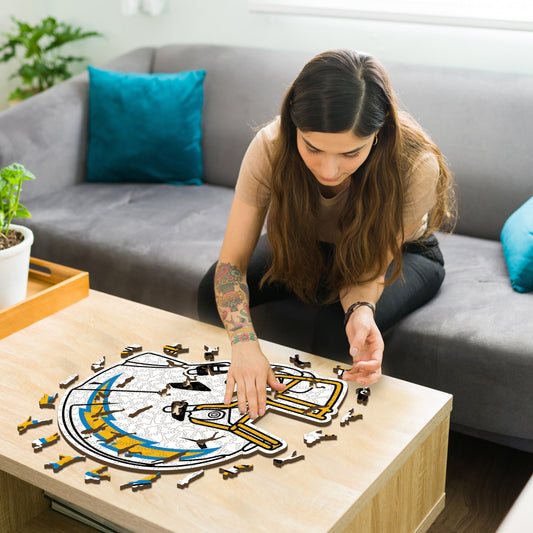 Los Angeles Chargers™ Helmet - Wooden Puzzle