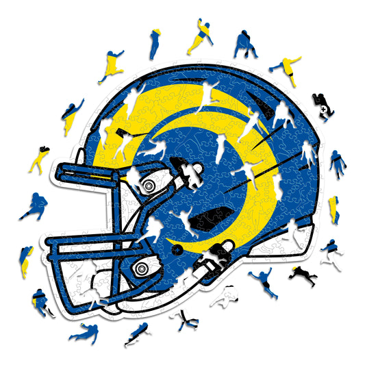Los Angeles Rams™ Helmet - Wooden Puzzle