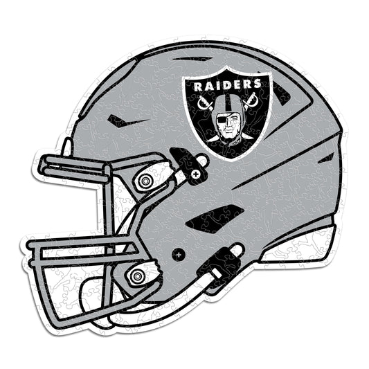 Las Vegas Raiders™ Helmet - Wooden Puzzle