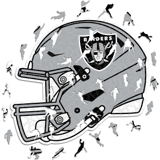 Las Vegas Raiders™ Helmet - Wooden Puzzle