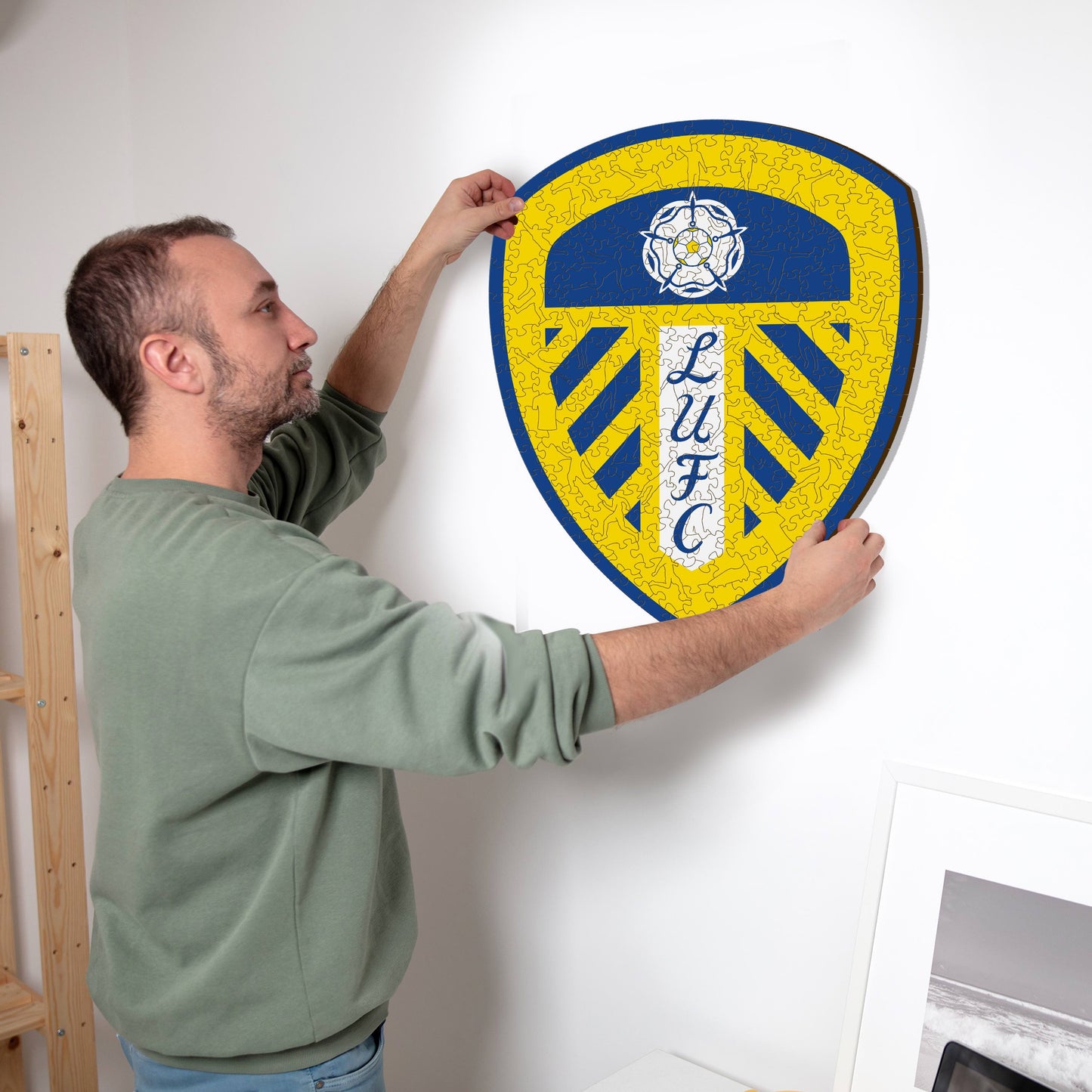 Leeds United FC® Crest - Wooden Puzzle