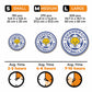 Leicester City FC® Crest - Wooden Puzzle