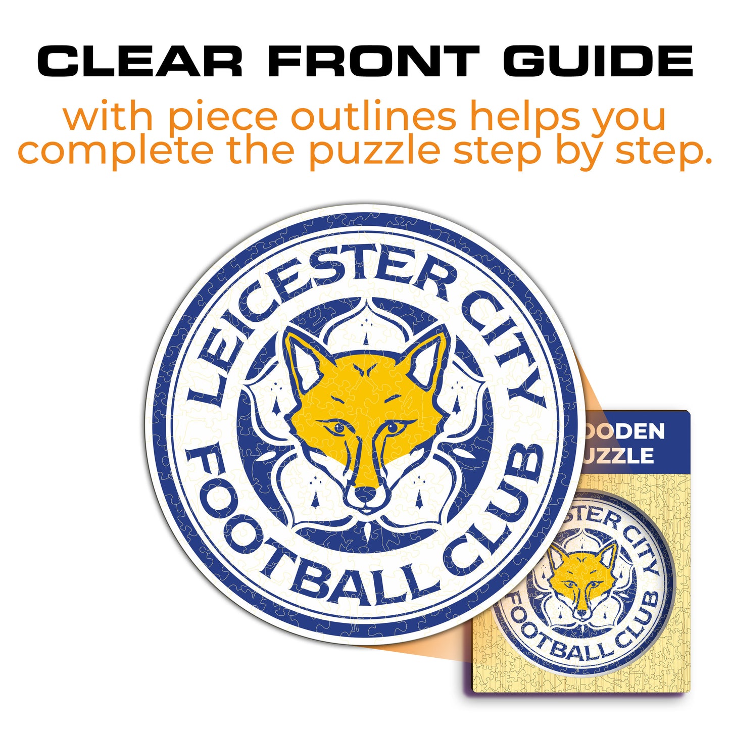 Leicester City FC® Crest - Wooden Puzzle