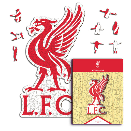 Liverpool FC® Liver Bird Crest - Wooden Puzzle