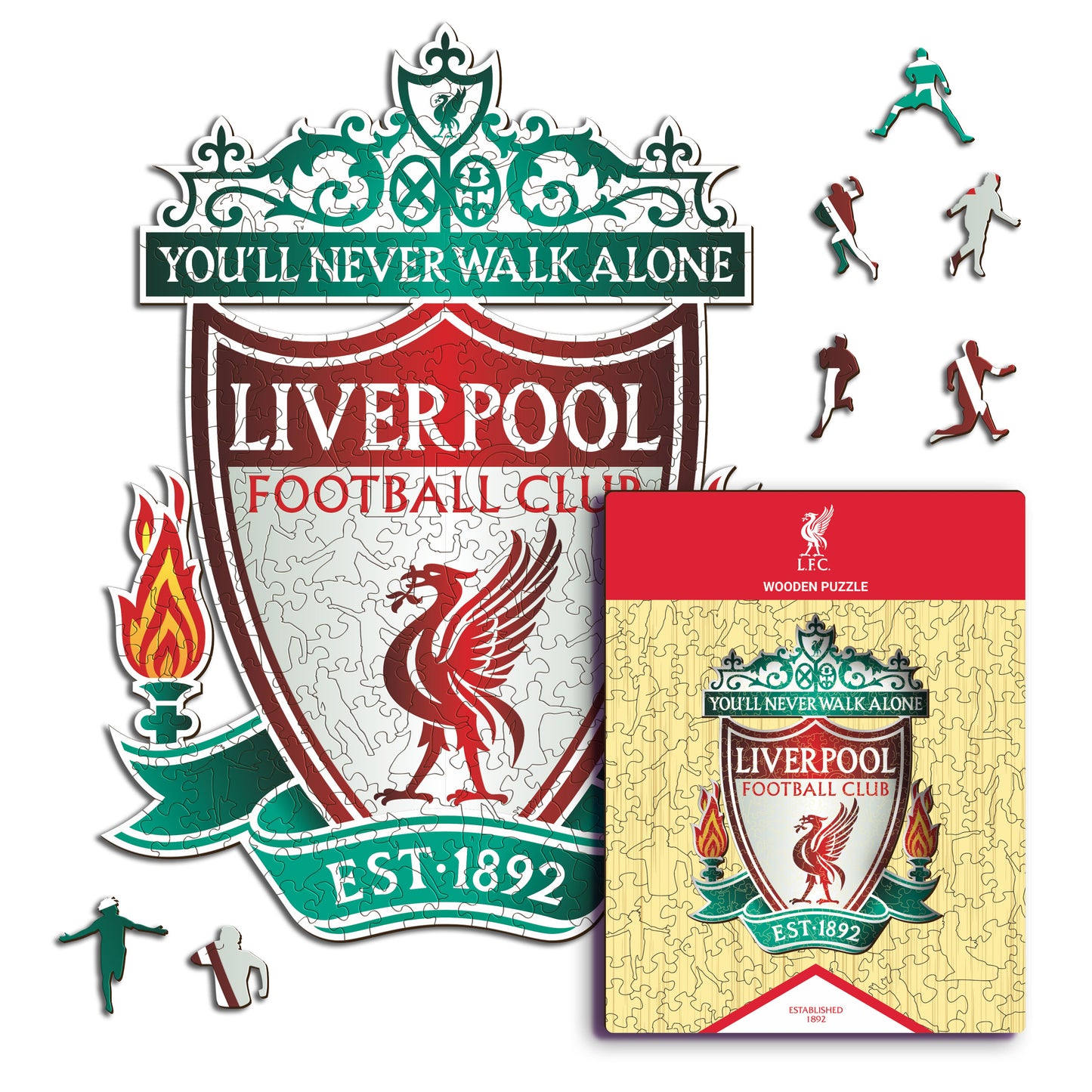 Liverpool FC® Crest - Wooden Puzzle