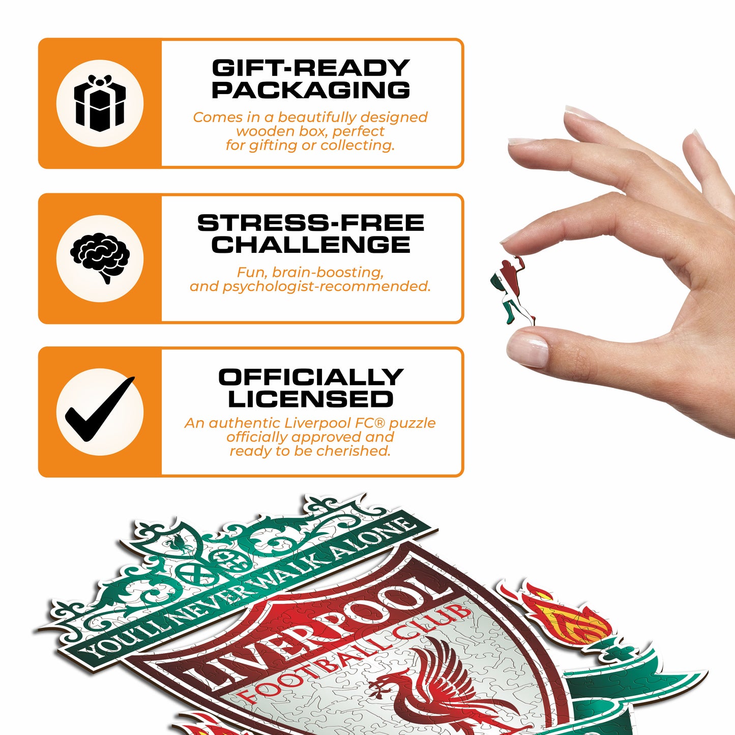 Liverpool FC® Crest - Wooden Puzzle