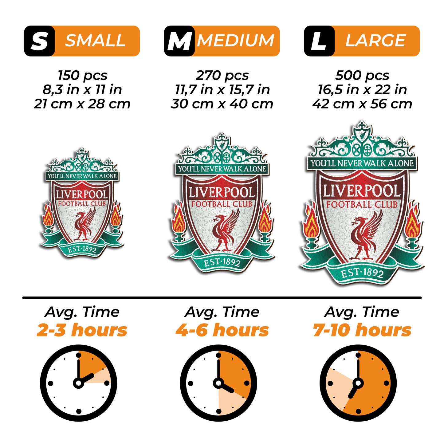 Liverpool FC® Crest - Wooden Puzzle