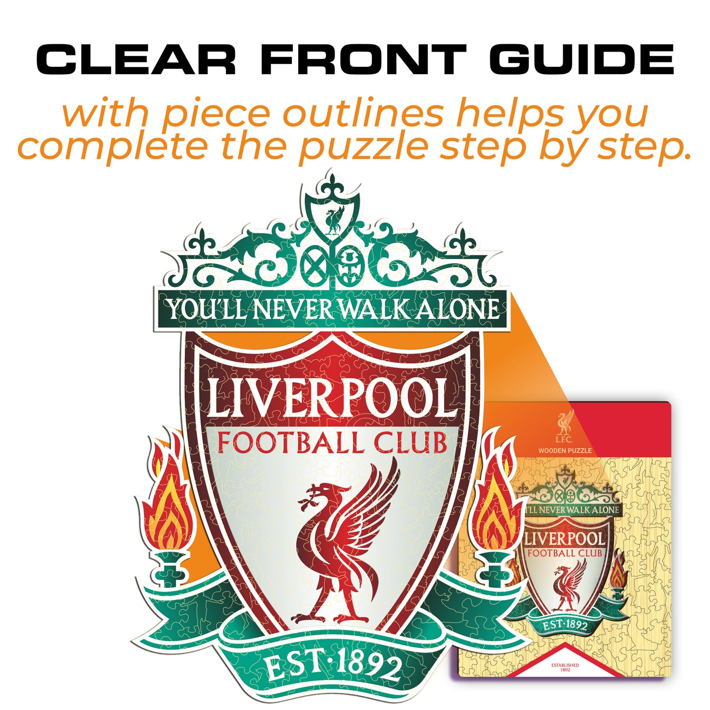 Liverpool FC® Crest - Wooden Puzzle