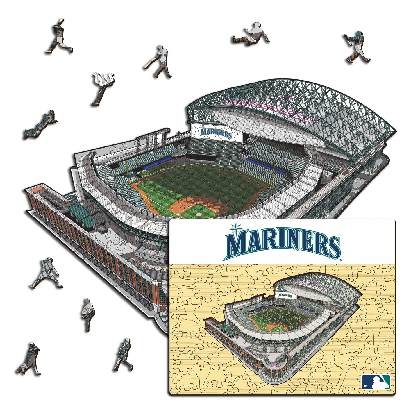 Seattle Mariners™ T-Mobile Park Wooden Puzzle