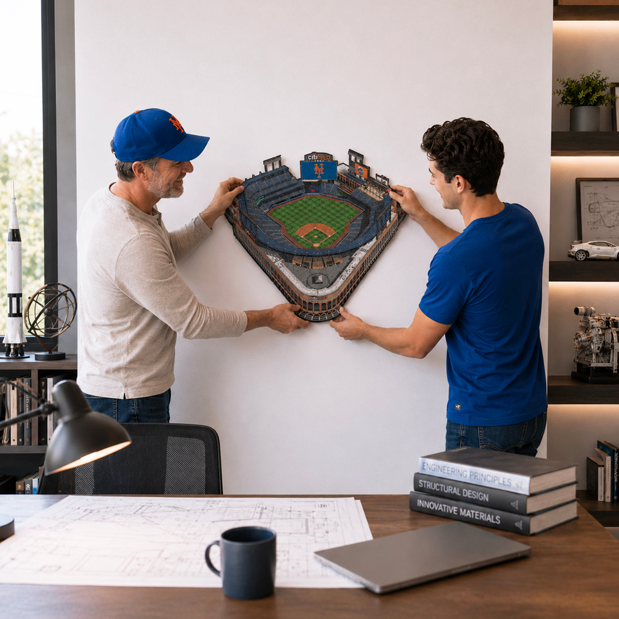 New York Mets™ Citi Field Wooden Puzzle
