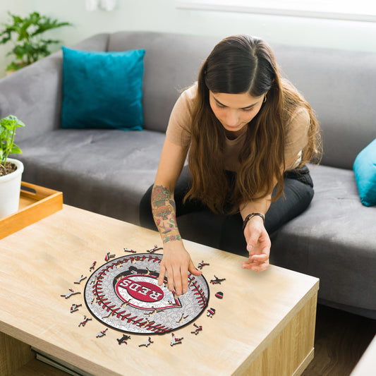 Cincinnati Reds™ - Wooden Puzzle