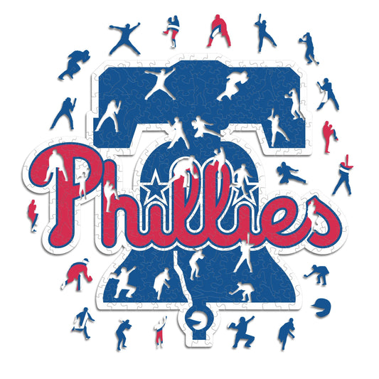 Philadelphia Phillies™ Crest - Wooden Puzzle