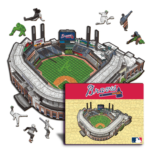Atlanta Braves™ Truist Park Wooden Puzzle