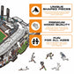 Atlanta Braves™ Truist Park Wooden Puzzle