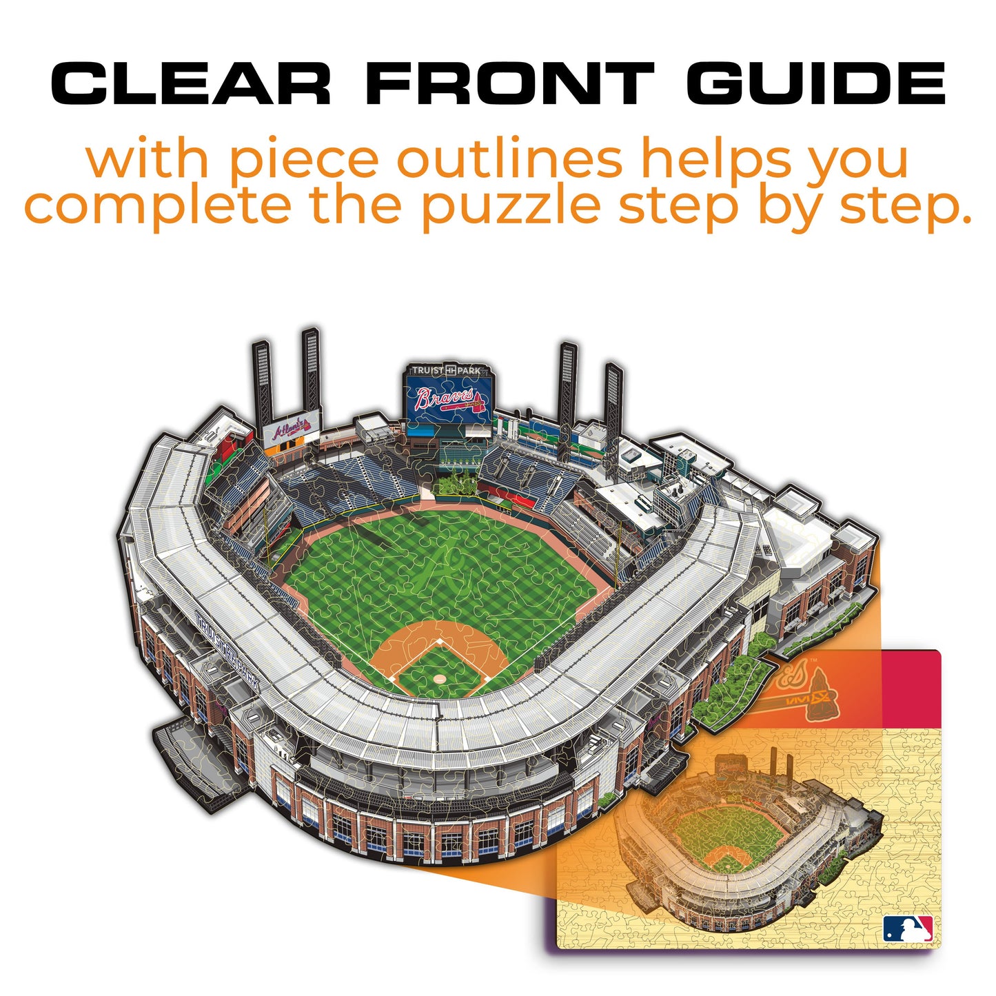 Atlanta Braves™ Truist Park Wooden Puzzle