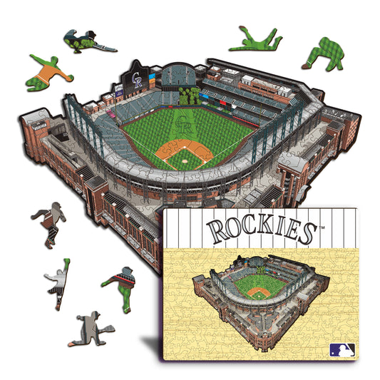Colorado Rockies™ Coors Field Wooden Puzzle