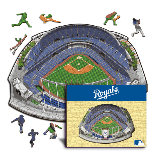 Kansas City Royals™ Kauffman Stadium Wooden Puzzle