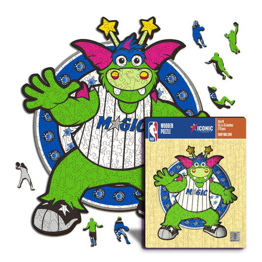 Orlando Magic™ Mascot - Wooden Puzzle