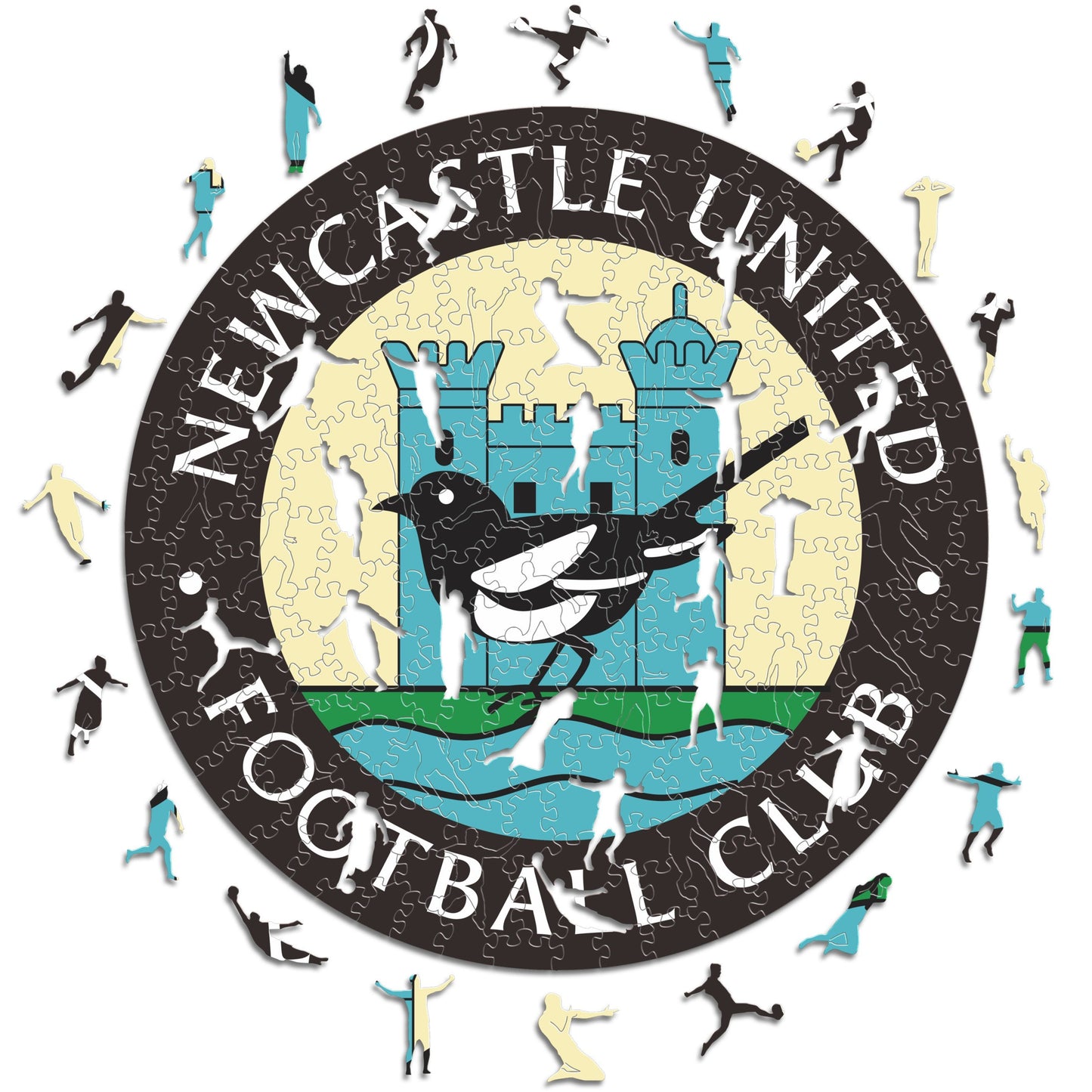 2 PACK Newcastle United FC® Crest + Retro Crest
