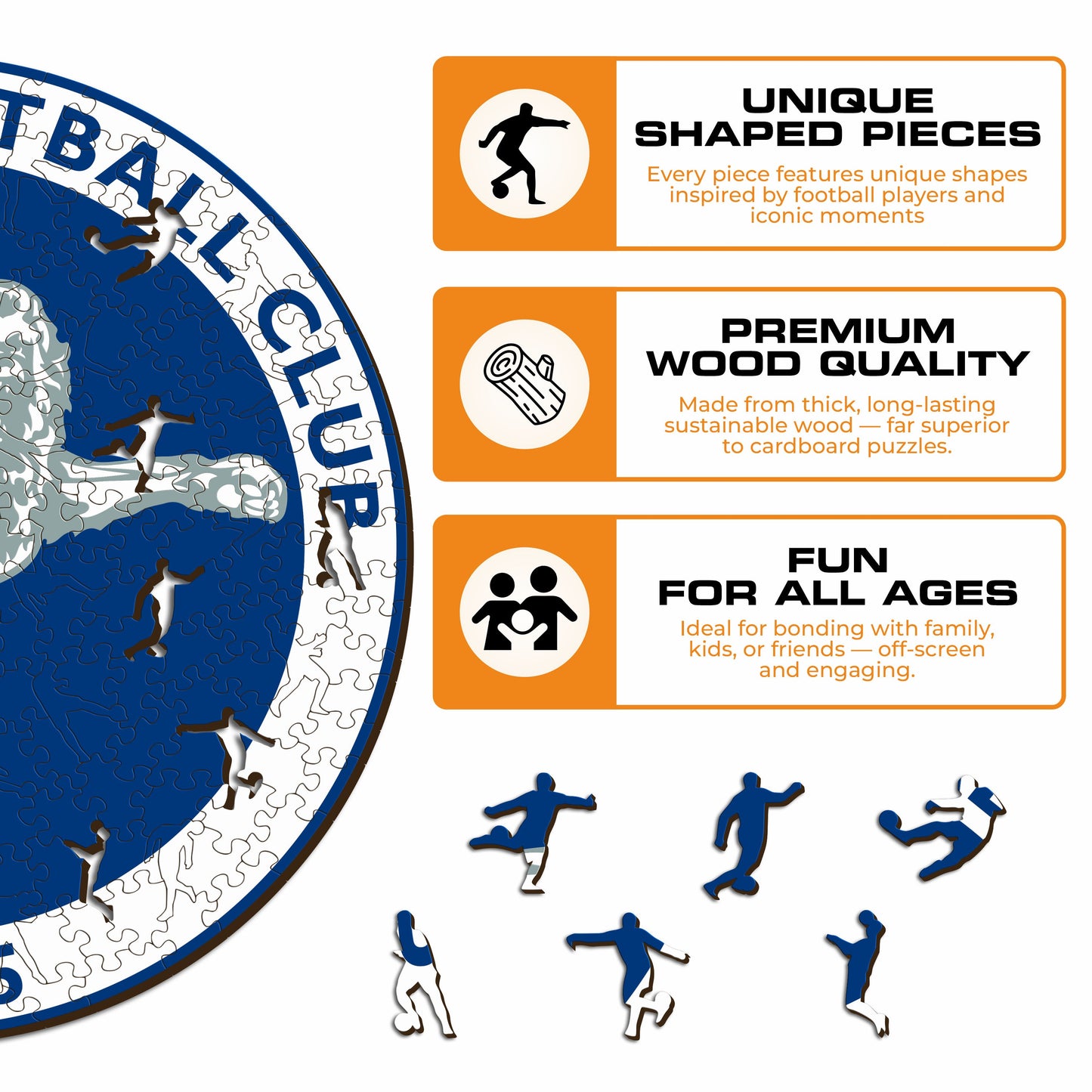 Millwall FC® Logo - Wooden Puzzle