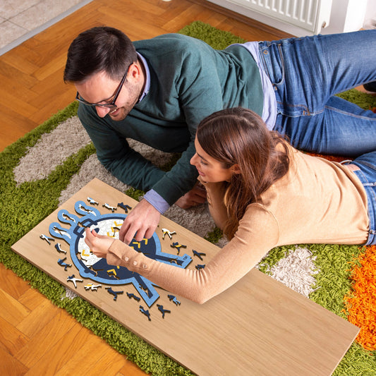 Milwaukee Brewers™ Crest - Wooden Puzzle