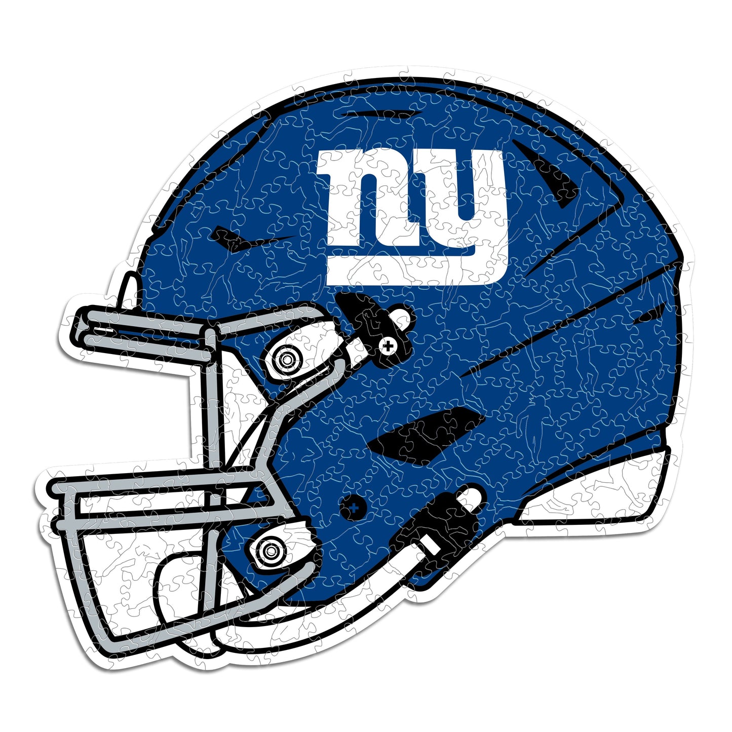 New York Giants™ Helmet - Wooden Puzzle