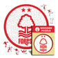 Nottingham Forest FC® Crest - Wooden Puzzle