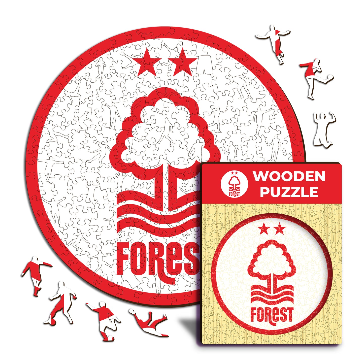 Nottingham Forest FC® Crest - Wooden Puzzle