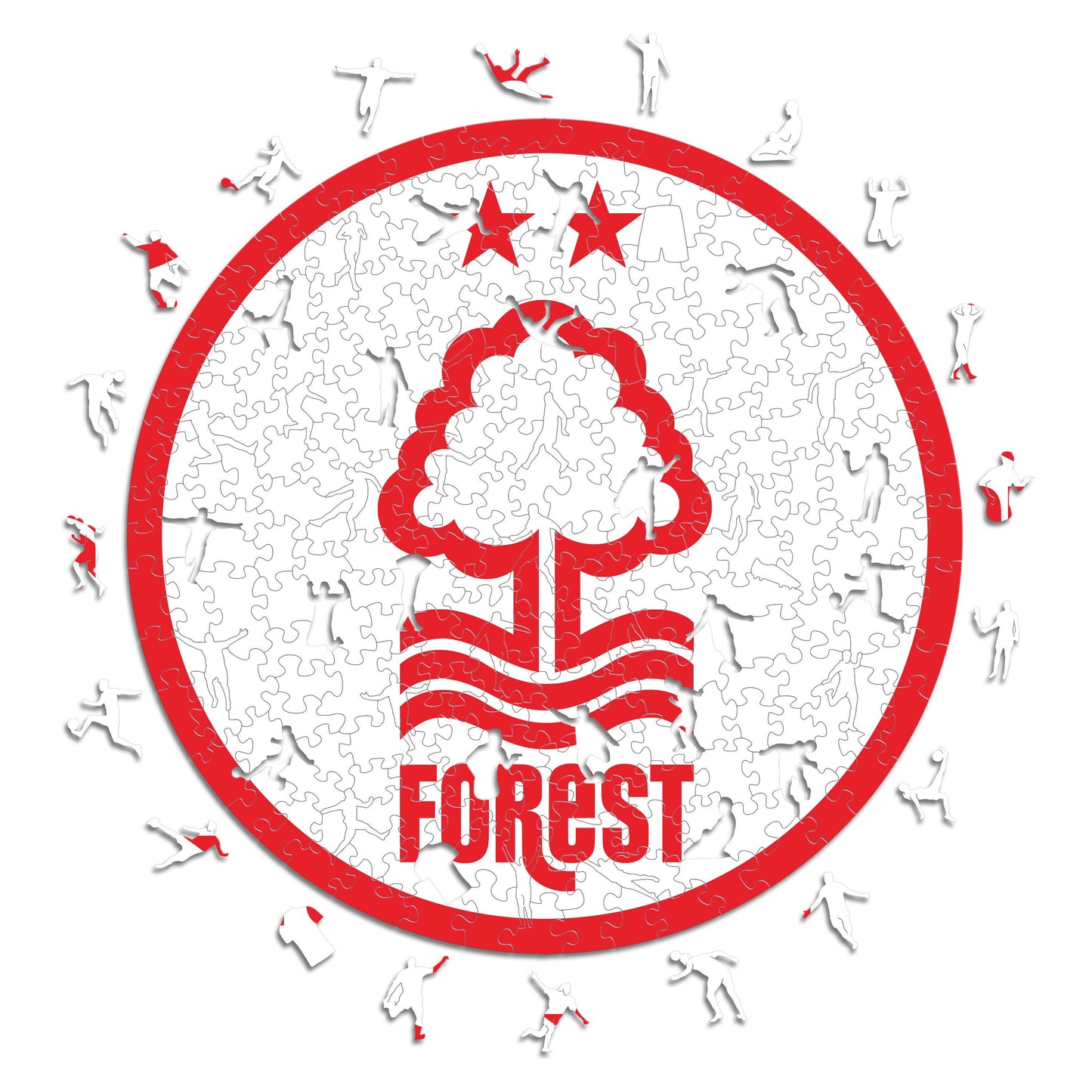 Nottingham Forest FC® Crest - Wooden Puzzle