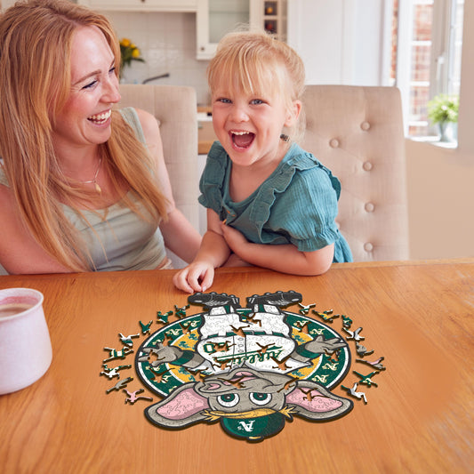 Oakland Athletics™ Mascot - Wooden Puzzle