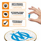 Olympique de Marseille® Crest - Wooden Puzzle