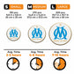 Olympique de Marseille® Crest - Wooden Puzzle