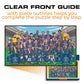 PSG FC® 2024/25 Team "Treble Winners" - Wooden Puzzle