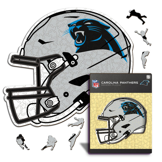 Carolina Panthers™ Helmet - Wooden Puzzle
