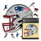 New England Patriots™ Helmet - Wooden Puzzle