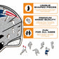 New England Patriots™ Helmet - Wooden Puzzle