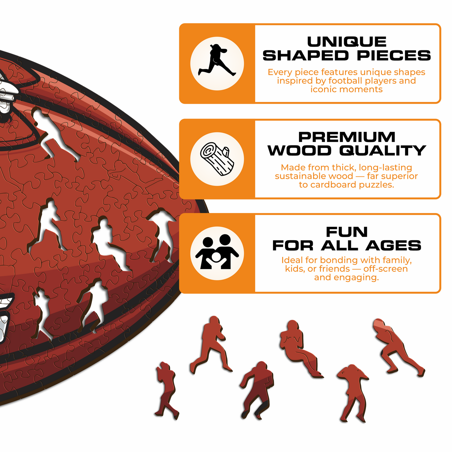 Philadelphia Eagles™ - Wooden Puzzle