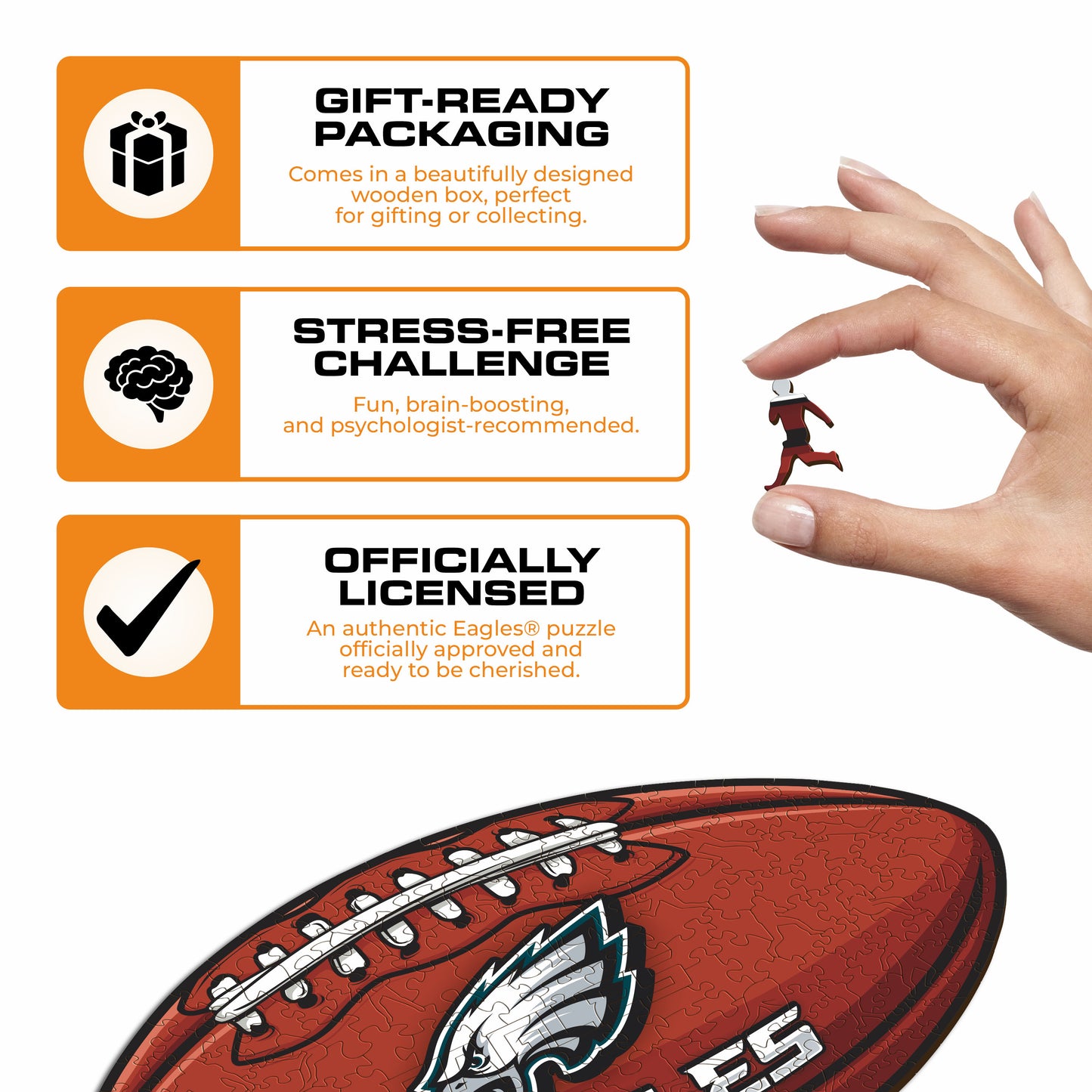 Philadelphia Eagles™ - Wooden Puzzle