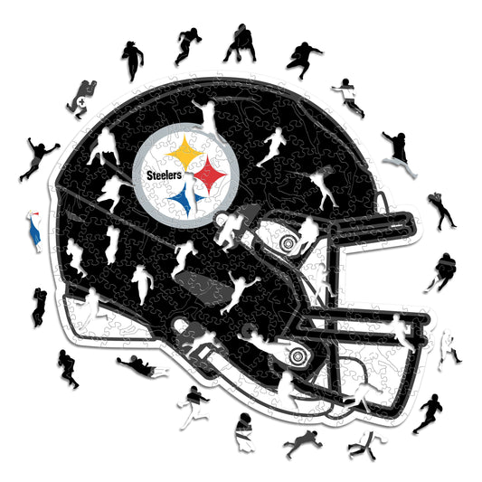 Pittsburgh Steelers™ Helmet - Wooden Puzzle