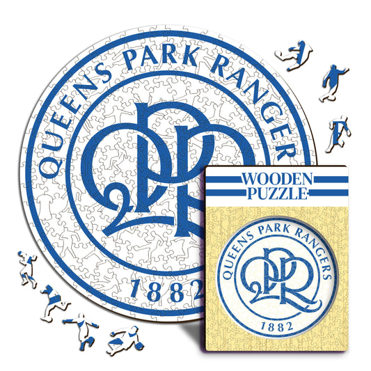 Queens Park Rangers FC® Logo - Wooden Puzzle