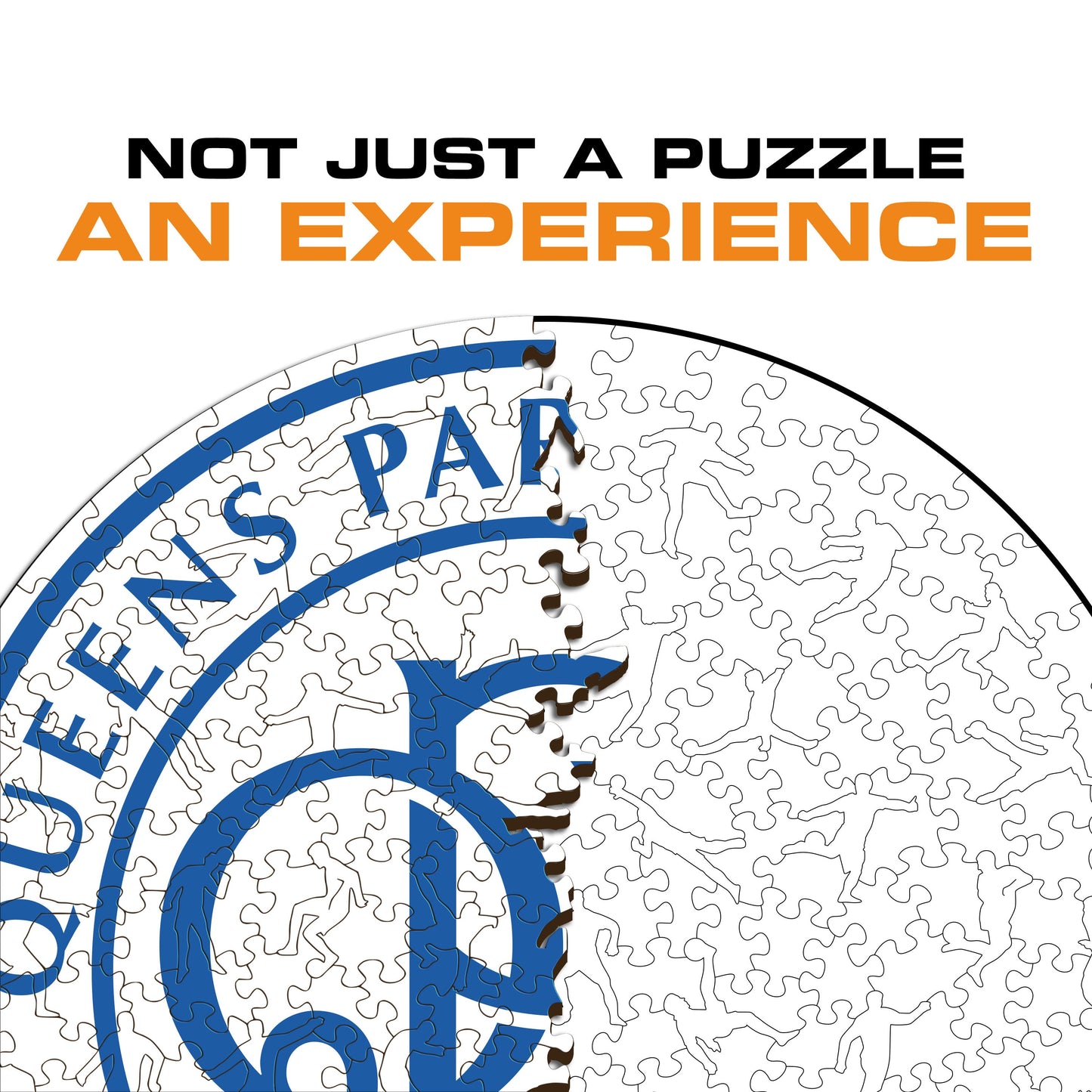 Queens Park Rangers FC® Logo - Wooden Puzzle