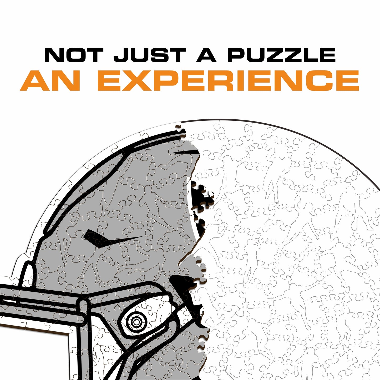 Las Vegas Raiders™ Helmet - Wooden Puzzle
