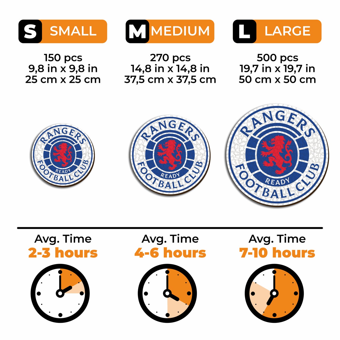 Glasgow Rangers FC® Crest - Wooden Puzzle