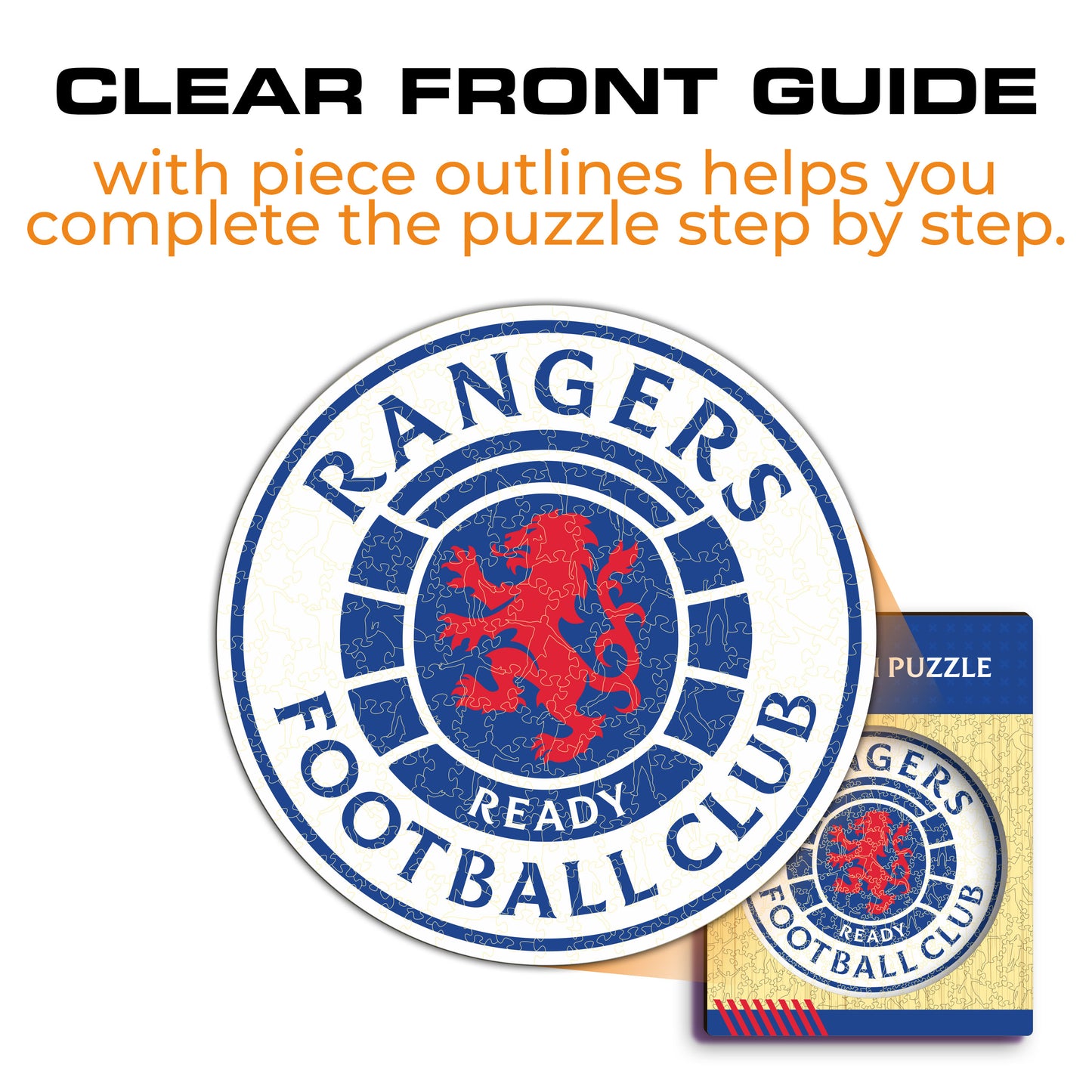 Glasgow Rangers FC® Crest - Wooden Puzzle